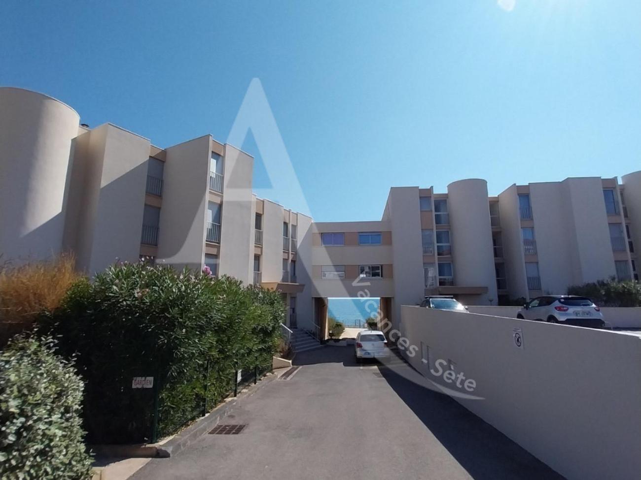 40 M², 1Ere Ligne Mer, Dernier Etage Avec Ascenseur Sete Luaran gambar